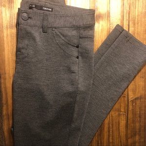 Maurices Charcoal Ponte Pant Long Skinny